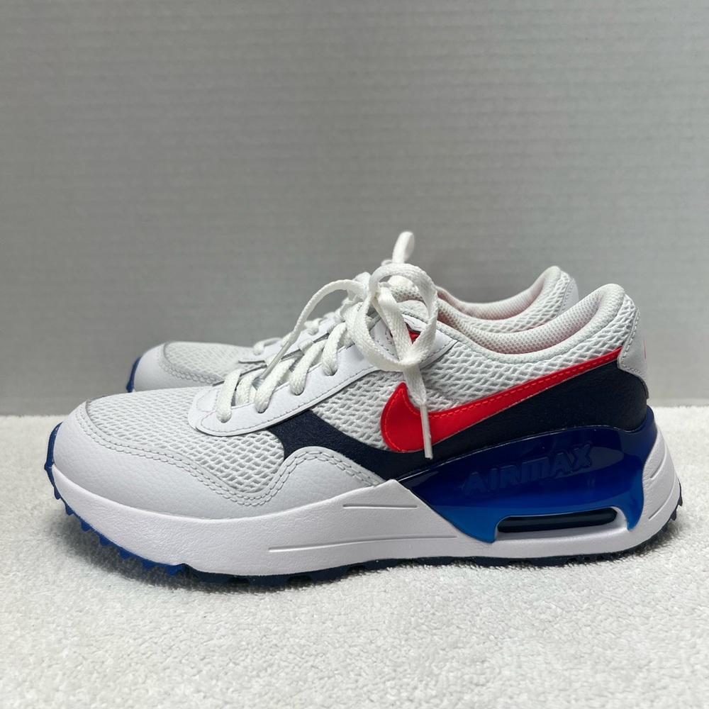 Nike Air Max SYSTM ‘White Royal Crimson’ (GS Size 5Y)